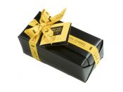 Luxusní černá bonboniére Ecrin Michel Cluizel