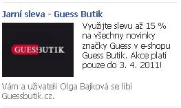 PPC Facebook ukázka