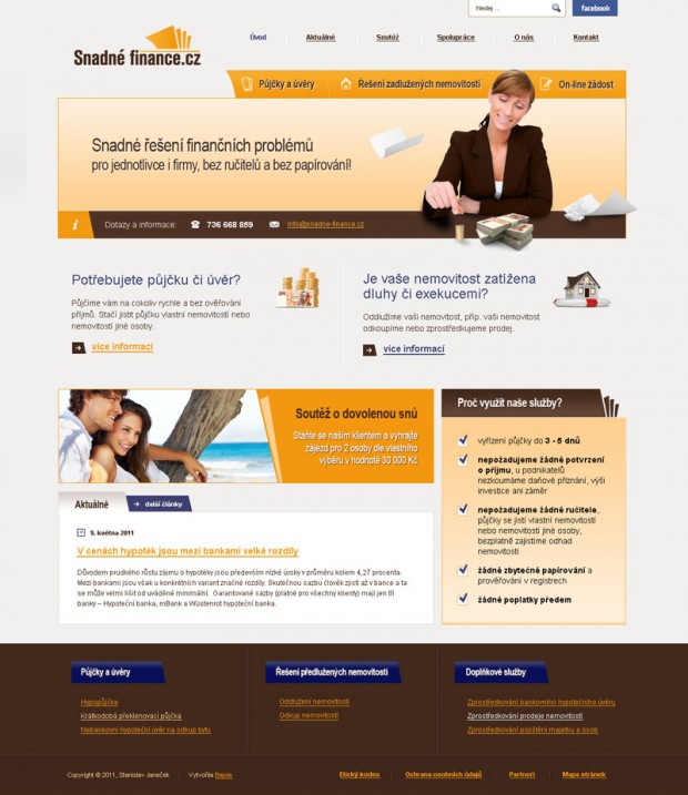 Web Snadné finance