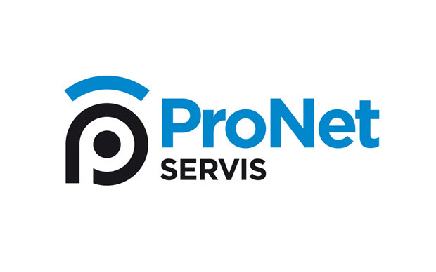 Grafický návrh loga Pronet Servis