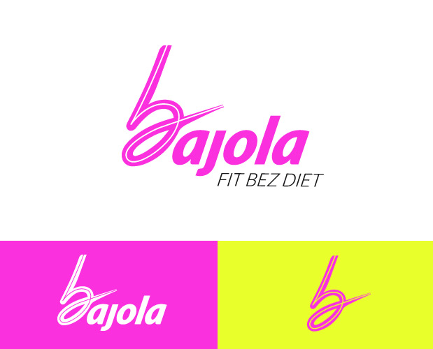 Grafický návrh loga Bajola - Fit bez diet